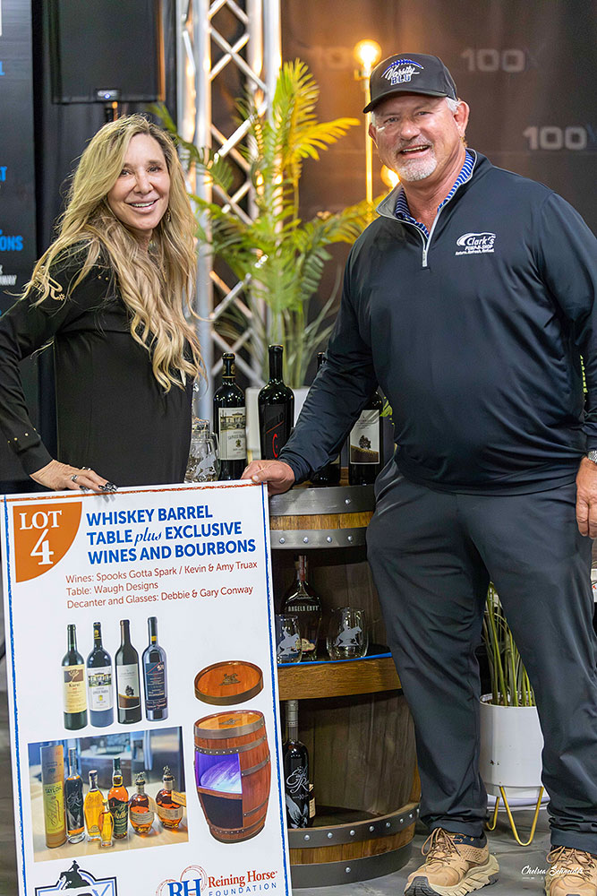 Reining Horse Foundation Benefit Auction Raises $40,000 at 100X Reining Classic